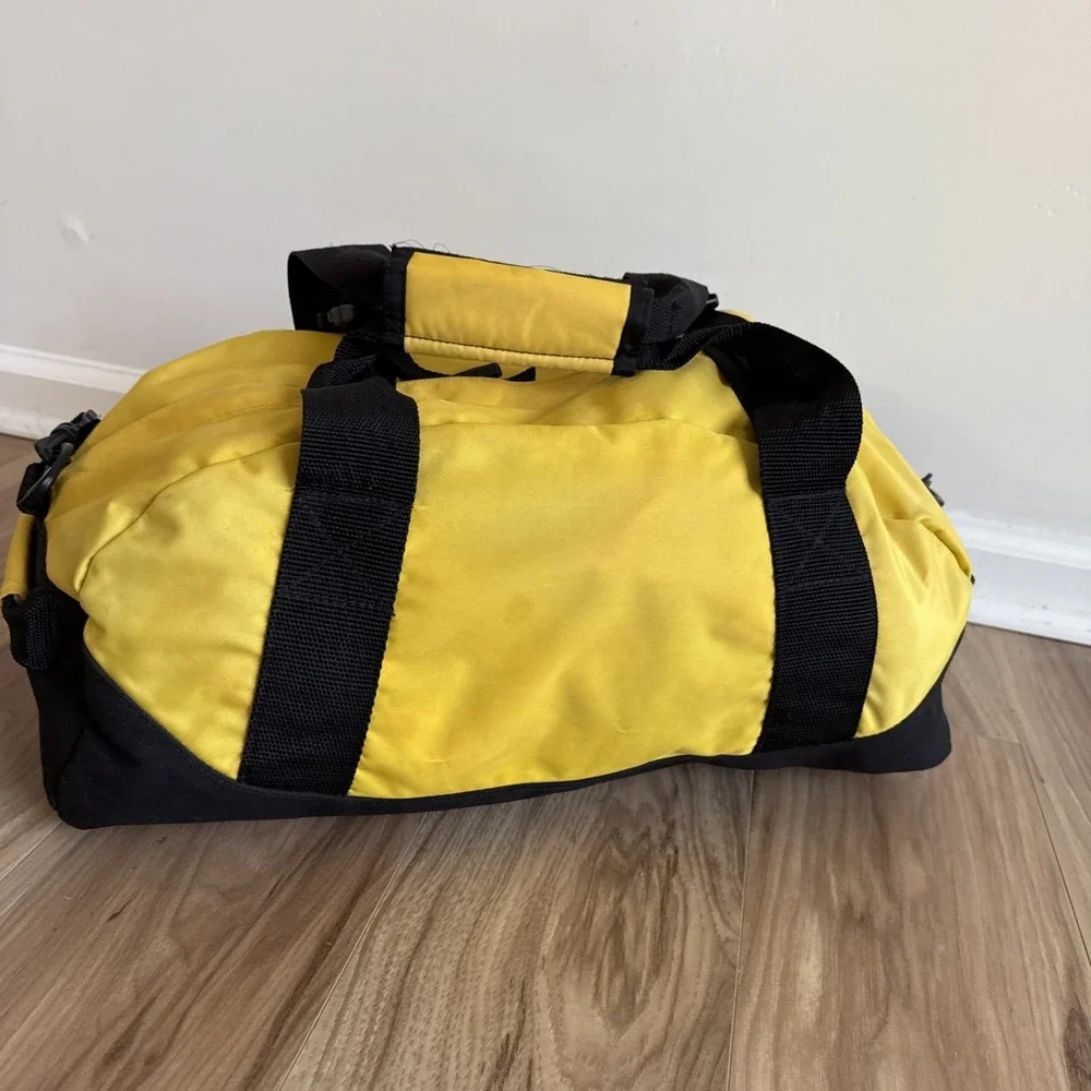 L.L. Bean Adventure Yellow Nylon Water Resistant Duffle Bag Carry On Bag 18
